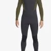 Billabong 5/4MM INTRUDER - COMBINAISON DE SURF BACK ZIP - Neoprenanzug - Antique Black -Billabong 164b5beb07d74d1e954296bcdf16f9e5