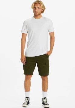 Billabong COMBAT - Shorts - Military -Billabong 1733def4eda34d09b1c4b1f4b50a596f