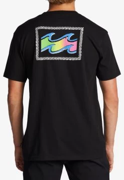 Billabong CRAYON WAVE - T-Shirt Print - Black -Billabong 1782545d43f0453e9501bff96c3fa71a 1