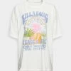 Billabong PEACE AND LOVE - T-Shirt Print - Salt Crystal -Billabong 2008a4b1e6524d4d87049047e402b7df 1