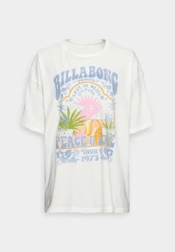 Billabong PEACE AND LOVE - T-Shirt Print - Salt Crystal -Billabong 2008a4b1e6524d4d87049047e402b7df 2