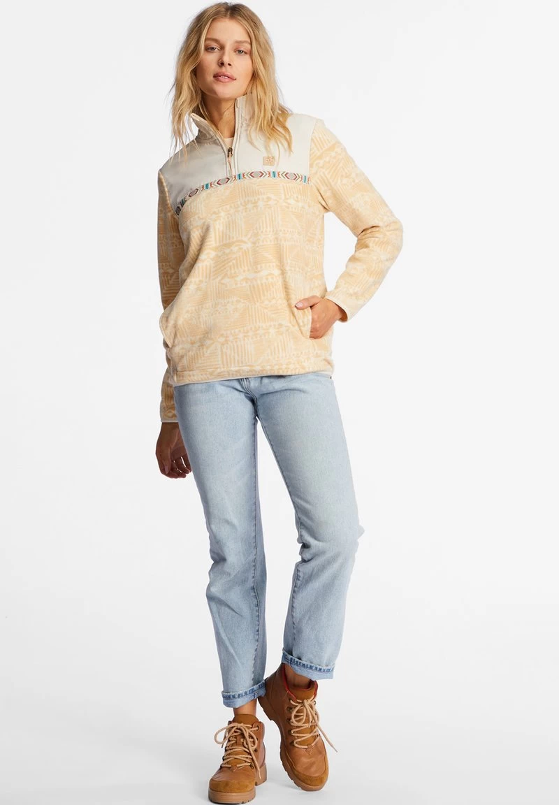 Billabong BOUNDARY LITE COL MONTANT - Fleecepullover - Desert Sand 4 Billabong BOUNDARY LITE COL MONTANT - Fleecepullover - Desert Sand – Bild 2