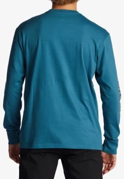 Billabong THROW BACK - LONGSLEEVE - Langarmshirt - Blue Lagoon -Billabong 24faec910e084ec8a801f8bd9681787c