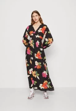 Billabong NIGHT BLOOM - Maxikleid - Black Pebble