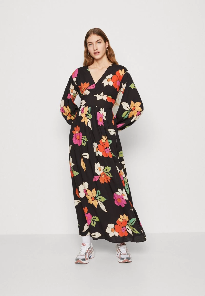 Billabong NIGHT BLOOM - Maxikleid - Black Pebble 3 Billabong NIGHT BLOOM - Maxikleid - Black Pebble