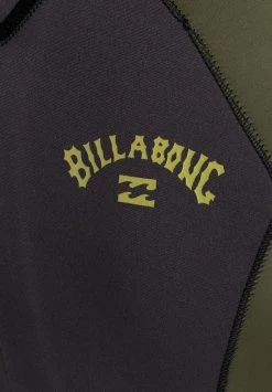 Billabong 5/4MM INTRUDER - COMBINAISON DE SURF BACK ZIP - Neoprenanzug - Antique Black -Billabong 2b5ab38cfd144eda8297dd446ec1c799