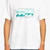 Billabong INVERSED - T-Shirt Print - White -Billabong 4191bca33e0b41efab71f6e41b774ea4 2