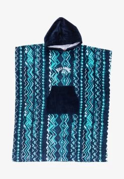 Billabong HOODED TOWEL UNISEX - Bademantel - Blue Haze -Billabong 49ea24d487504816897eead5a4c3477f 1
