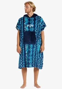 Billabong HOODED TOWEL UNISEX - Bademantel - Blue Haze -Billabong 4ccf2de7c5de458fa592ce41ea2cc747 1