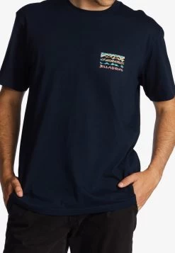 Billabong SEGMENT - T-Shirt Print - Navy -Billabong 4d97ac693cea4e8eaa532907447ec66b