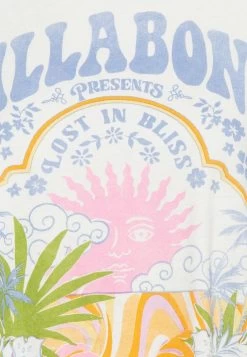 Billabong PEACE AND LOVE - T-Shirt Print - Salt Crystal -Billabong 51e35a6835f648fdbc6122848a6aa3b7