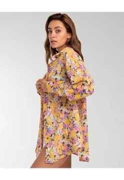 Billabong SWELL OVER - Nachtwäsche Shirt - Flowers -Billabong 53b49608b794421d9126ed1e5d1253e1