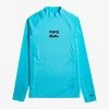 Billabong WAVES ALL DAY - LANGÄRMLIGER - Surfshirt - Bright Blue -Billabong 6383f9a56df742558205937e9746f8e7