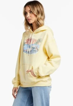Billabong TAKE ME BACK - Kapuzenpullover - Sunbeam -Billabong 672a124406ad4cda875bd2fd952d07b6