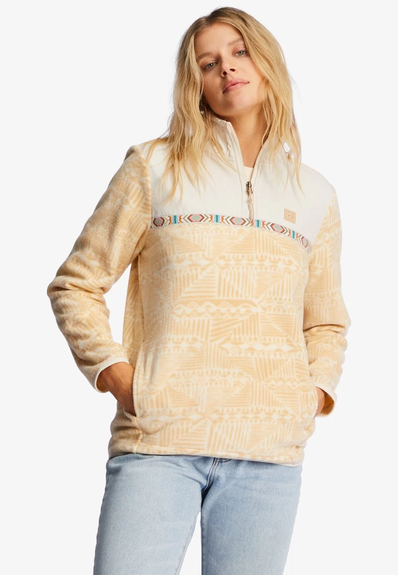 Billabong BOUNDARY LITE COL MONTANT - Fleecepullover - Desert Sand 3 Billabong BOUNDARY LITE COL MONTANT - Fleecepullover - Desert Sand