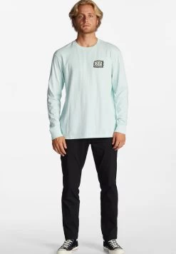 Billabong CRAYON WAVE - LONGSLEEVE - Langarmshirt - Seaglass -Billabong 792253c549ac47acab1c90a66237e589