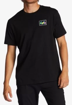 Billabong CRAYON WAVE - T-Shirt Print - Black -Billabong a24abec02f0b45cdaef52311ac7b20ff