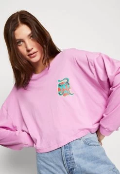Billabong BEACH BOYFRIEND CROP - Langarmshirt - Bright Orchid -Billabong a61c02887b574274a97e4a4df3759b83