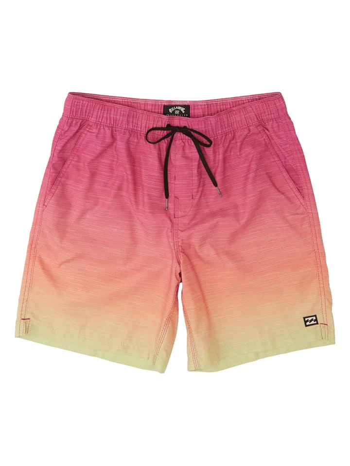 Billabong Badeshorts "All Day Fade Pro" In Pink/ Orange/ Gelb 4 Billabong Badeshorts "All Day Fade Pro" In Pink/ Orange/ Gelb – Bild 2