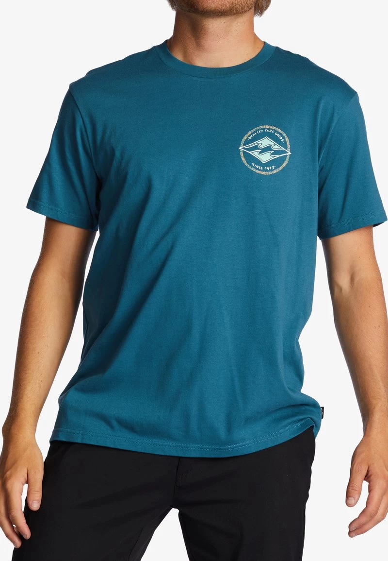 Billabong ROTOR DIAMOND - T-Shirt Print - Blue Lagoon 5 Billabong ROTOR DIAMOND - T-Shirt Print - Blue Lagoon – Bild 3