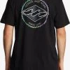 Billabong ROTOR DIAMOND - T-Shirt Print - Black -Billabong cb3b8b5b7b92445693611de3c95cb99b 2