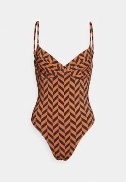 Billabong CROSS STEP ONE PIECE - Badeanzug - Brick -Billabong d26c0c071f2947968b6bca72193f43a4