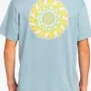 Billabong BLOOM - T-Shirt Print - Washed Blue -Billabong d565e48976784304b8f69257129206bd 1