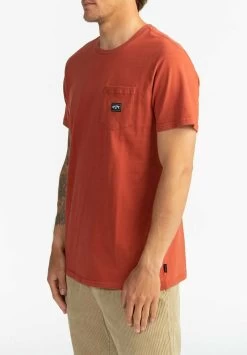Billabong STACKED - T-Shirt Basic - Deep Red -Billabong de43b430d44c43fbbd7309a5cfc45b3b