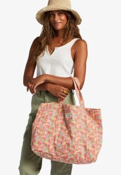 Billabong SO ESSENTIAL UNISEX - Shopping Bag - Pink Trails